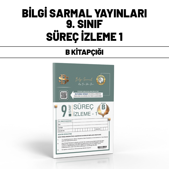 B.SARMAL 09.SINIF SÜREÇ İZLEME (SİS) 1-B - 25-26